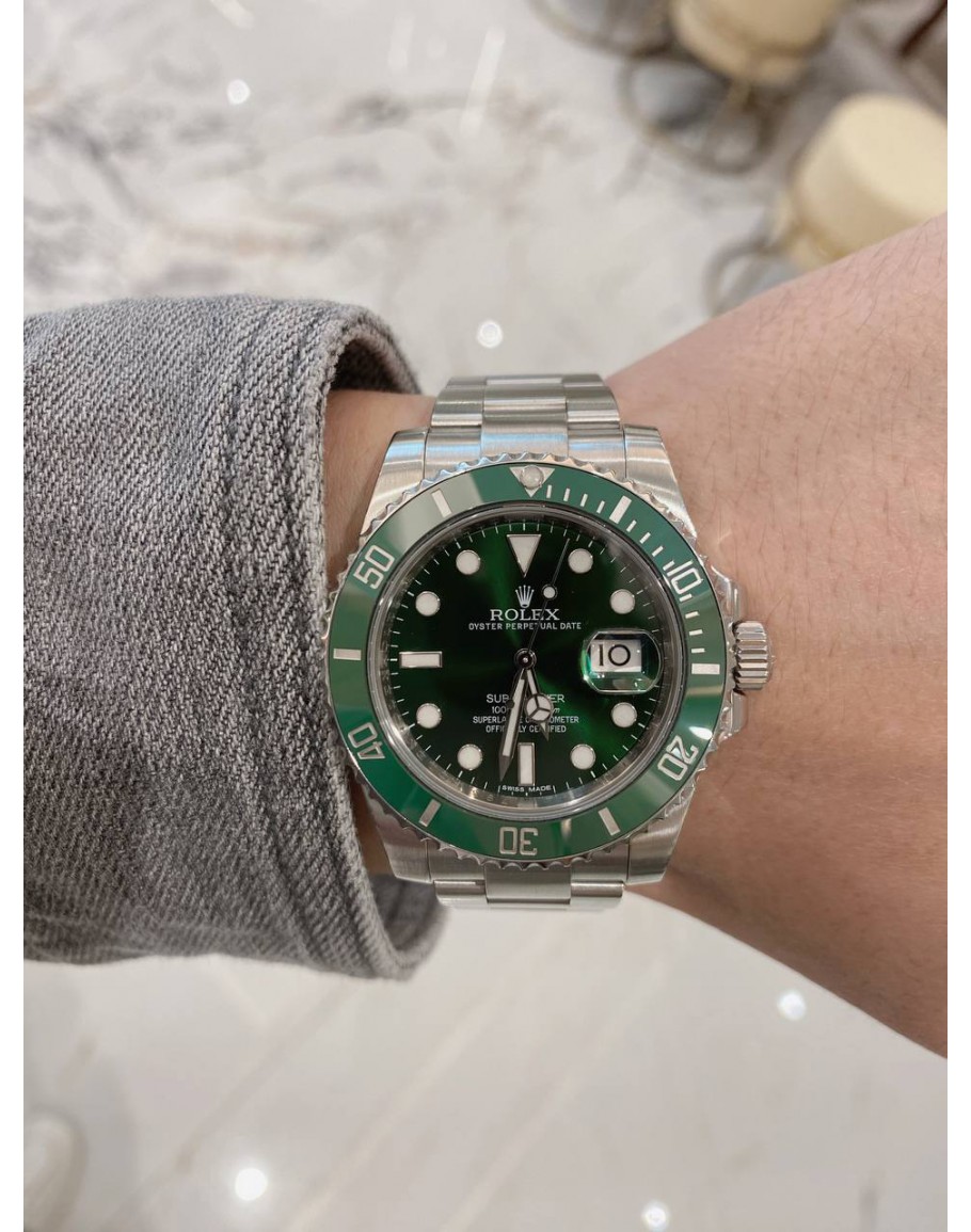 Pre-Owned Rolex Submariner Date Hulk Ref. 116610LV