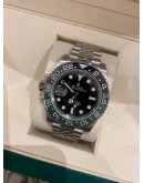 (LIKE NEW) 2016 ROLEX GMT-MASTER ll DATE UPGRADE SPRITE REF 116710LN BLACK DIAL 40MM AUTOMATIC WATCH 