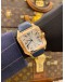 (BRAND NEW) 2024 CARTIER SANTOS DE CARTIER 18K 750 ROSE GOLD REF WGSA0019 WHITE ROMAN NUMERAL DIAL 39.8MM X 38MM AUTOMATIC WATCH -FULL SET-