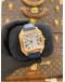 (BRAND NEW) 2024 CARTIER SANTOS DE CARTIER 18K 750 ROSE GOLD REF WGSA0019 WHITE ROMAN NUMERAL DIAL 39.8MM X 38MM AUTOMATIC WATCH -FULL SET-