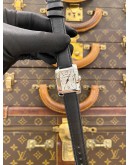 MONT BLANC PROFILE LADIES REF 7047 SILVER DIAL 23MM QUARTZ WATCH