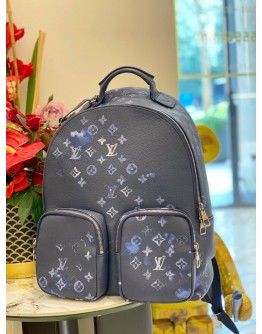 LOUIS VUITTON MONOGRAM GALAXY ALPHA WITH SILVER HARDWARE BACKPACK