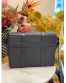 2022 LOUIS VUITTON TRUNK MESSENGER IN BLACK MONOGRAM TAURILLON LEATHER -FULL SET-
