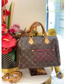 (LIKE NEW) LOUIS VUITTON LIMITED EDITION FUCHSIA MONOGRAM PERFORATED SPEEDY 30