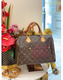 (LIKE NEW) LOUIS VUITTON LIMITED EDITION FUCHSIA MONOGRAM PERFORATED SPEEDY 30