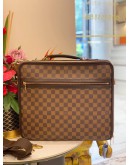 (LIKE NEW) LOUIS VUITTON DAMIER EBENE SABANA BRIEFCASE 