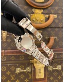 2014 ROLEX DAYTONA REF 116509 HALF 18K 750 WHITE GOLD SILVER RACING DIAL 40MM AUTOMATIC WATCH -FULL SET-