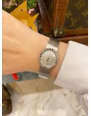 (LIKE NEW) OMEGA GENEVE LADY DIAMOND REF 5110411 SILVER DIAL 23MM MANUAL WINDING WATCH