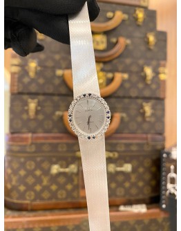 (LIKE NEW) OMEGA GENEVE LADY DIAMOND REF 5110411 SILVER DIAL 23MM MANUAL WINDING WATCH