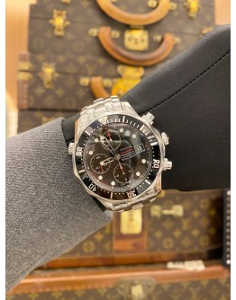 2015 OMEGA SEAMASTER DIVER 300M PROFESSIONAL CHRONOMETER REF 213.30.42.00.1001 BLACK DIAL 42MM AUTOMATIC WATCH 