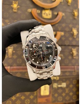 2015 OMEGA SEAMASTER DIVER 300M PROFESSIONAL CHRONOMETER REF 213.30.42.00.1001 BLACK DIAL 42MM AUTOMATIC WATCH 