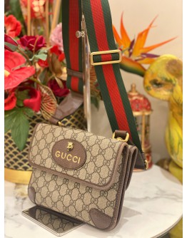 (LIKE NEW) GUCCI GG SUPREME CANVAS NEO VINTAGE MESSENGER 