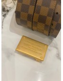 (LIKE NEW) LOUIS VUITTON DAMIER EBENE INVENTEUR REVERSIBLE LEATHER 