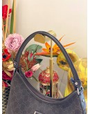 GUCCI ABBEY D-RING HOBO MEDIUM IN BROWN GG CANVAS AND LEATHER 