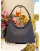 GUCCI ABBEY D-RING HOBO MEDIUM IN BROWN GG CANVAS AND LEATHER 