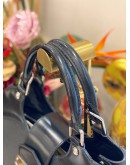 LOUIS VUITTON BLACK EPI LEATHER SLING AND SHOULDER BAG 