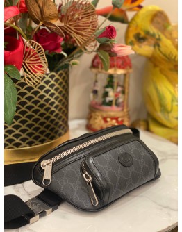 GUCCI SMALL BELT BAG INTERLOCKING IN BLACK