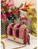 COACH SHEARLING HUTTON SHOULDER BAG 18 WITH PATCWORK 3 COLOURS