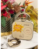 COACH X JEAN MICHEL BASQUIAT IVORY SQUARE CROSSBODY BAG BEIGE