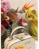 COACH X JEAN MICHEL BASQUIAT IVORY SQUARE CROSSBODY BAG BEIGE