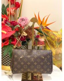 LOUIS VUITTON FAVORITE PM IN BROWN MONOGRAM CANVAS CHAIN SHOULDER BAG