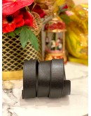 LOUIS VUITTON INTIALES BELT IN BLACK