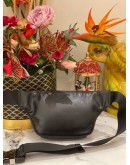 FENDI MONSTER EYE WAIST BAG IN BLACK LEATHER -FULL SET-