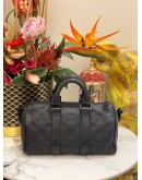 LOUIS VUITTON KEEPALL BANDOULIERE 25 IN EMPREINTE MONOGRAM LEATHER 