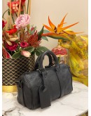 LOUIS VUITTON KEEPALL BANDOULIERE 25 IN EMPREINTE MONOGRAM LEATHER 