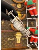 (LIKE NEW) 2017 CARTIER TANK FRANCAISE LADIES REF 3751 WHITE DIAMOND DIAL 25MM X 30MM QUARTZ WATCH -FULL SET-