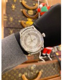 (LIKE NEW) 2015 ORIS ATELIER SMALL SECOND POINTER DAY REF 01 645 7596 4051 SILVER DIAL 45MM AUTOMATIC WATCH