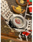 (LIKE NEW) 2015 ORIS ATELIER SMALL SECOND POINTER DAY REF 01 645 7596 4051 SILVER DIAL 45MM AUTOMATIC WATCH