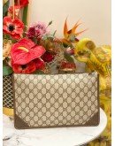 GUCCI VINTAGE GG SUPREME MONOGRAM CLUTCH 