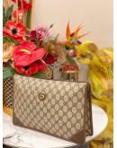 GUCCI VINTAGE GG SUPREME MONOGRAM CLUTCH 