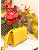 COACH BANDIT SHOULDER AND CROSSBODY BAG IN YELLOW CALFSKIN LEATHER 