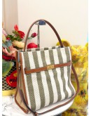 TORY BURCH TOTE BAG IN CANVAS 