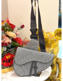 CHRISTIAN DIOR OBLIQUE JACQUARD IN GREY 