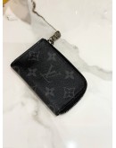 (LIKE NEW) LOUIS VUITTON MONOGRAM COIN CASE IN BLACK 