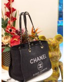 CHANEL DEAUVILLE TOTE BAG -FULL SET