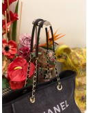 CHANEL DEAUVILLE TOTE BAG -FULL SET
