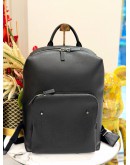 (LIKE NEW) LOUIS VUITTON GRIGORI BACKPACK IN BLACK LEATHER