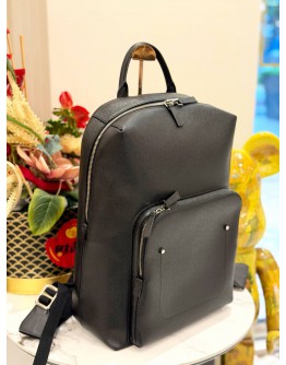 (LIKE NEW) LOUIS VUITTON GRIGORI BACKPACK IN BLACK LEATHER