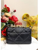 (LIKE NEW) CHANEL 19 SMALL SLING BAG IN BLACK COLOR 