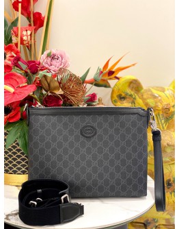 (LIKE NEW) GUCCI INTERLOCKING G MESSENGER IN GG SUPREME CANVAS 