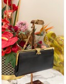 (LIKE NEW) CELINE LEATHER TOP HANDLE BAG 