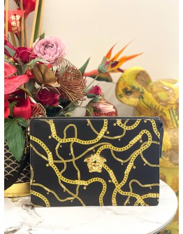 VERSACE MEDUSA LEATHER  POUCH 