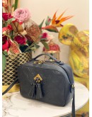 LOUIS VUITTON SAINTONGE SHOULDER BAG IN BLAVK MONOGRAM EMPREINTE LEATHER 