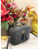 LOUIS VUITTON SAINTONGE SHOULDER BAG IN BLAVK MONOGRAM EMPREINTE LEATHER 