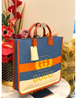 GUCCI KIDS INTERLOCKING G TOTE BAG 