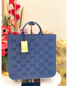 GUCCI KIDS GG CUT OUT RUBBER TOTE BAG 